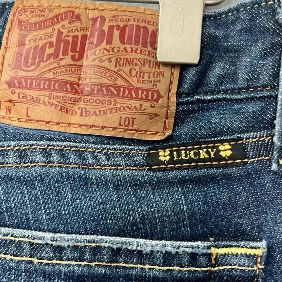 Lucky Brand Dark Wash Lola Bootcut‎ Jeans Women's 6/28 - Picture 7 of 14